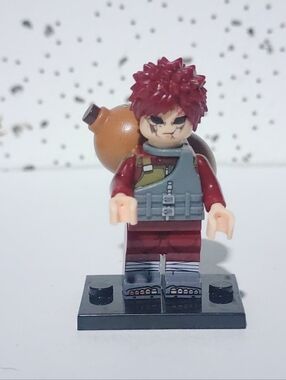 Naruto Shippuden Gaara anime minifigure from the series,Custom lego